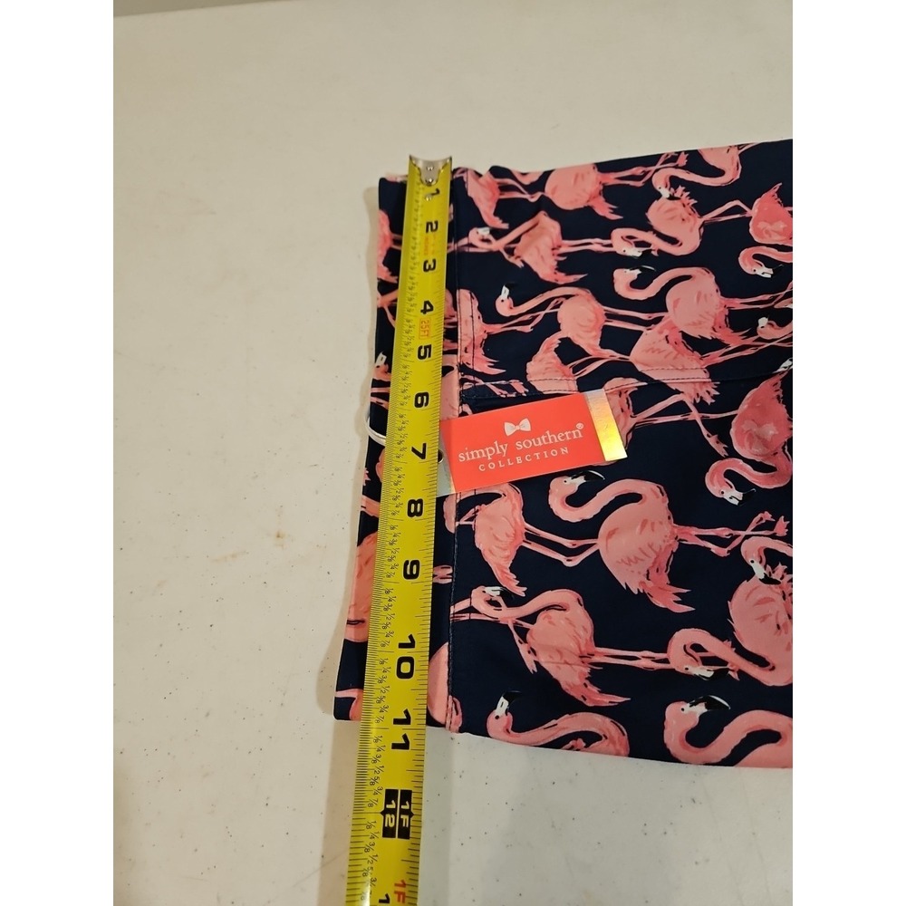 Simply Southern Flamingo Leggings Youth One Size (11"W x 24" Inseam) (1331) - Picture 6 of 8